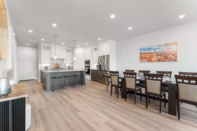 Kitchen and Dining Area