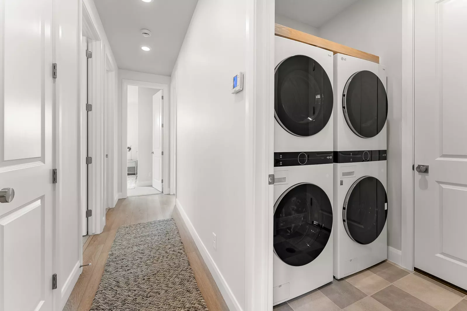 Stacked Double Washer and Dryer