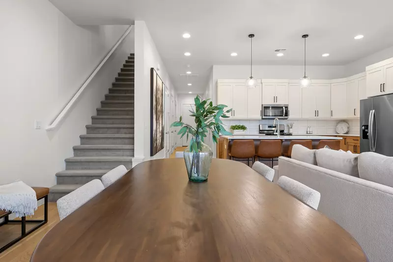 Dining Area and Kitchen