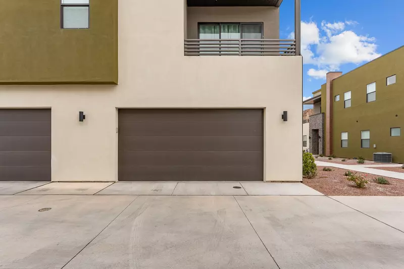 Double Car Garage View