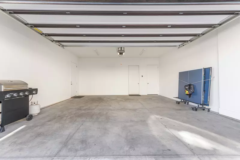 Garage with Ping Pong Table