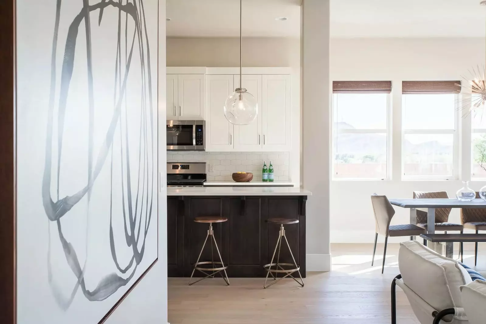 Kitchen and Dining Area