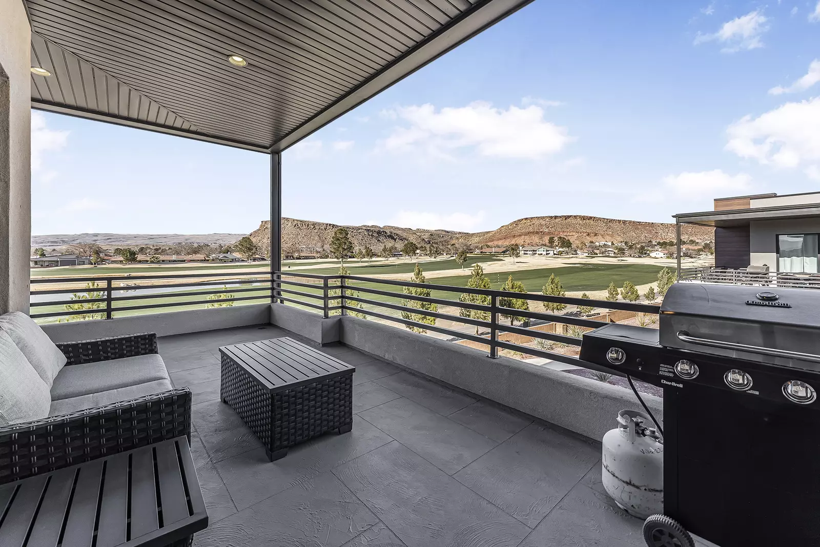 Balcony with Golf Course Views