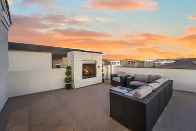 Upper Patio Dusk