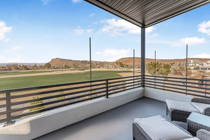 Balcony with Golf Course View