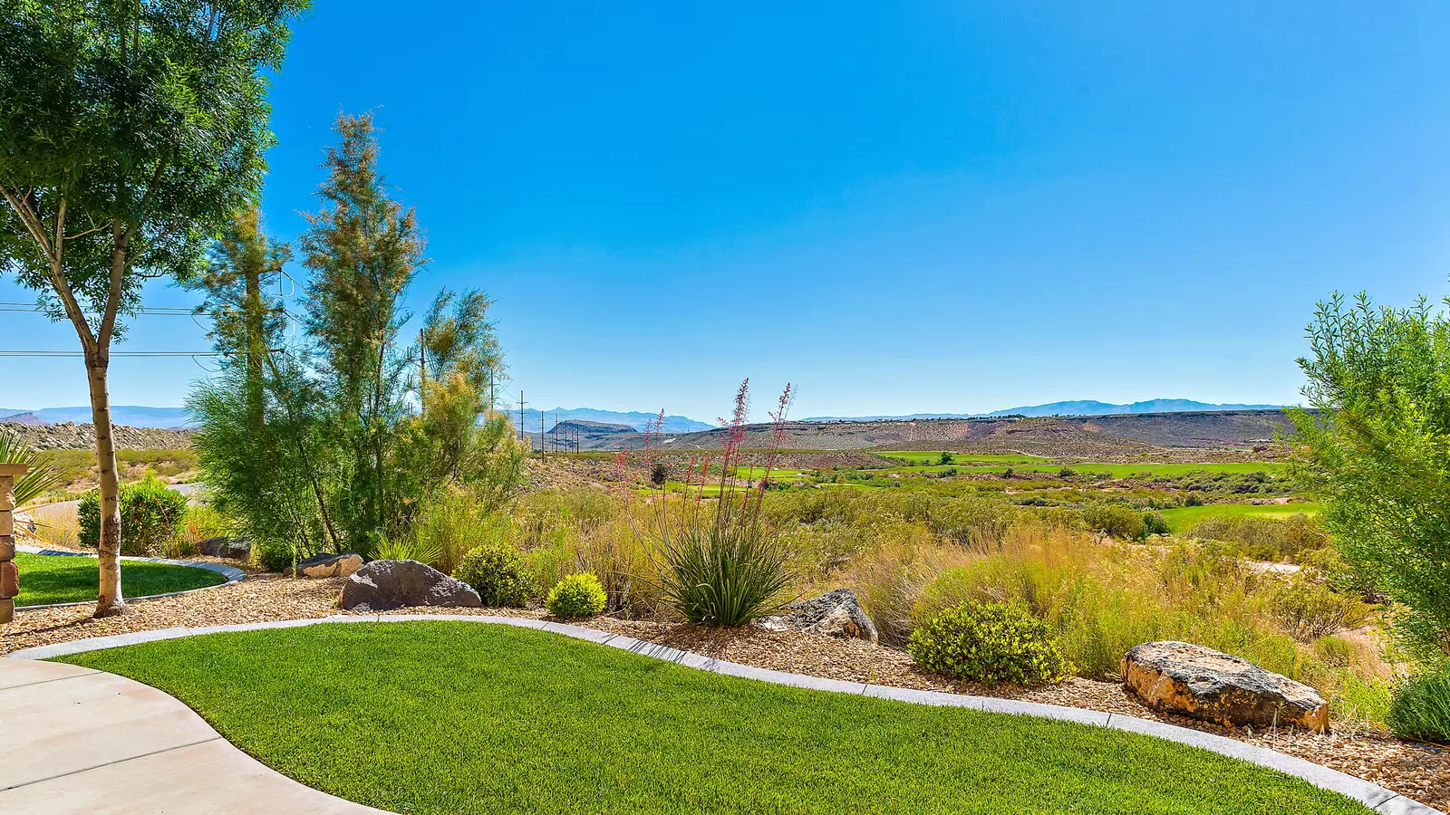 Backyard Golf Course Views