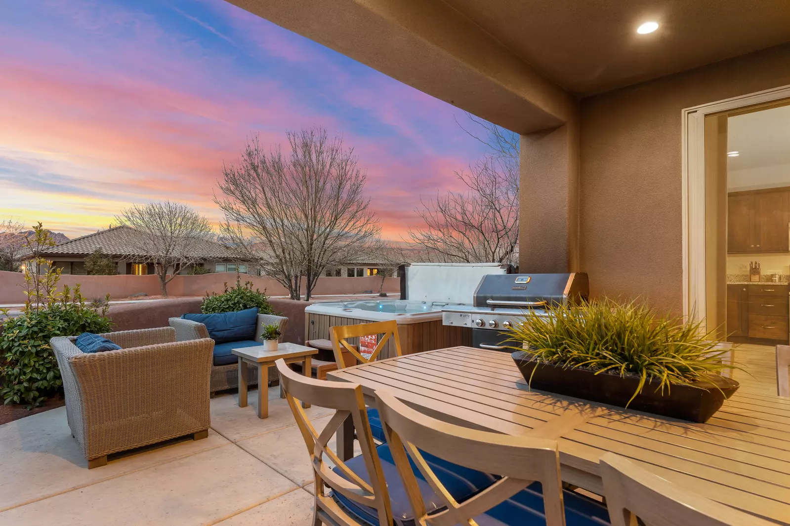 Evening Patio