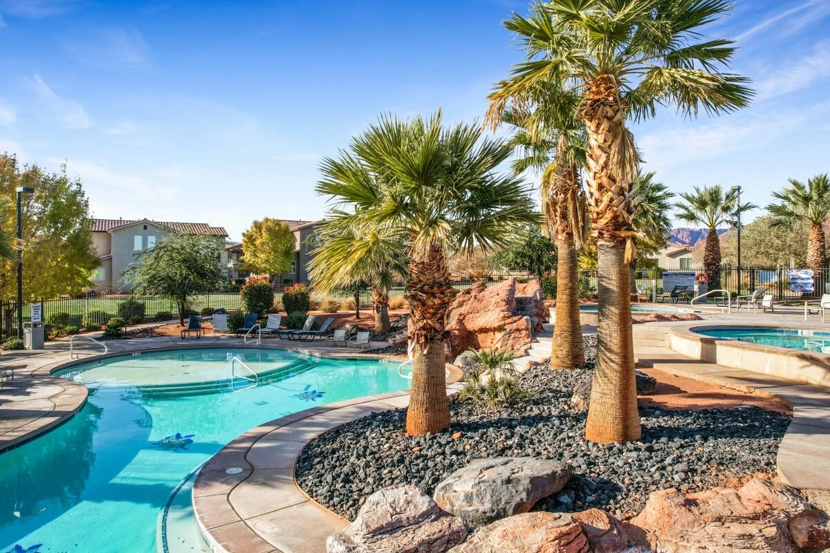 Upper Pool Slide & Hot Tub