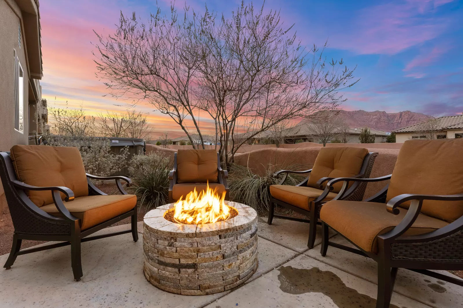 Firepit and Seating