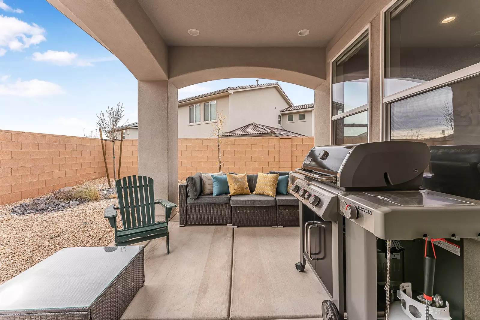 Outdoor Patio and Grill