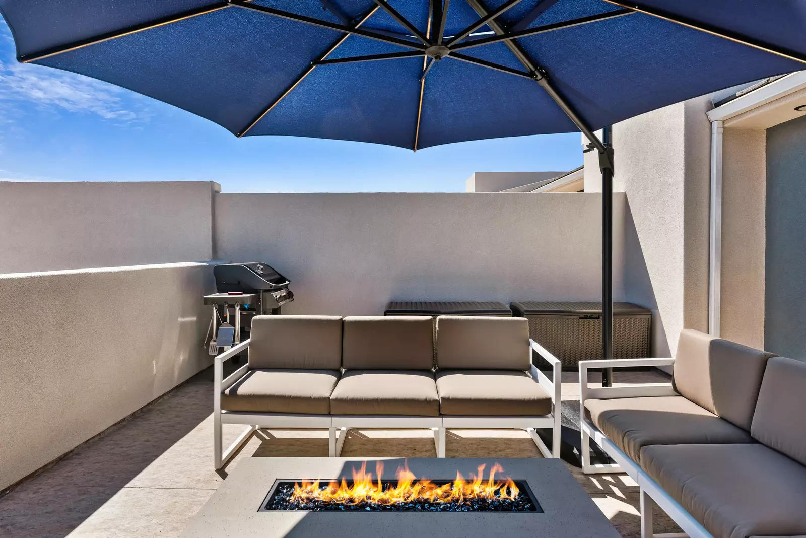 Balcony Seating / Fire Table