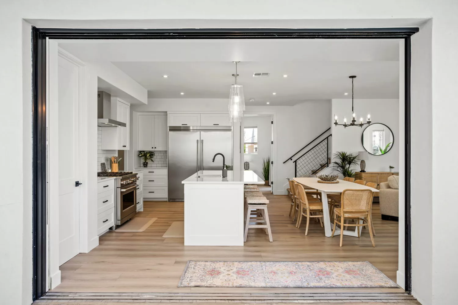 Kitchen and Dining Area