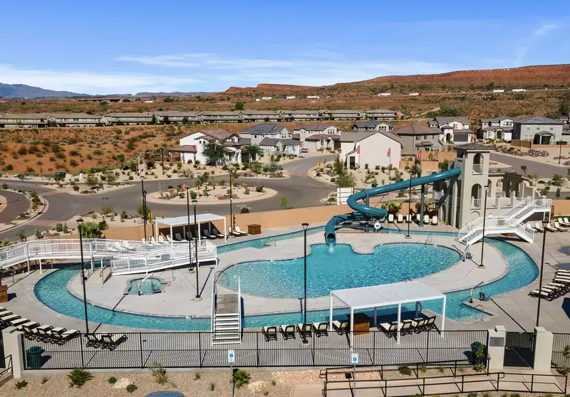 Community Pool, Lazy River, and Slide