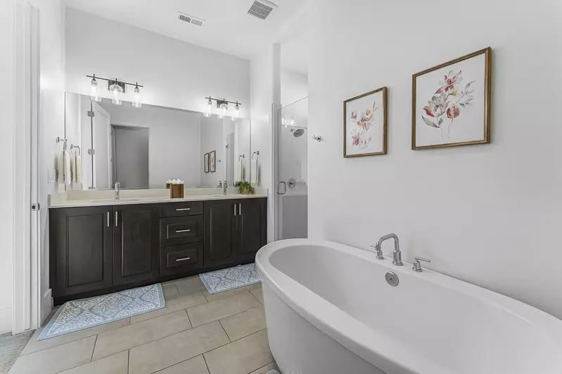 Attached Bathroom with Tub