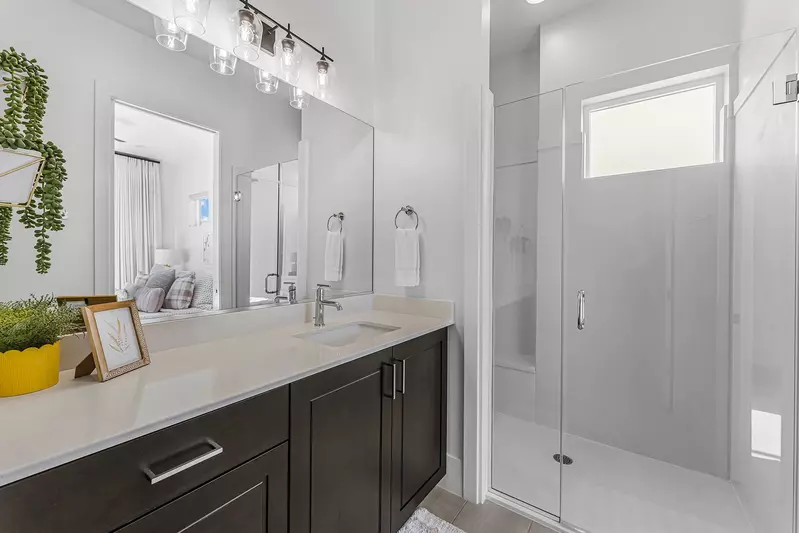 Bathroom with Standing Shower